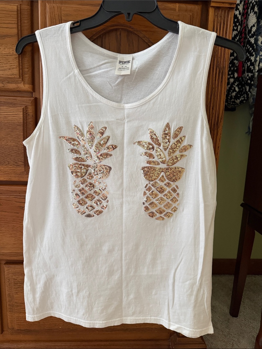 VS PINK Pineapple Tank